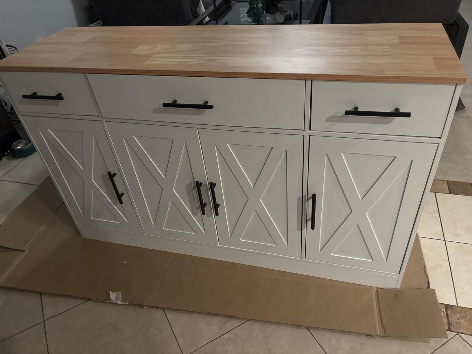 Shintenchi Buffet Cabinet with Storage,53.4