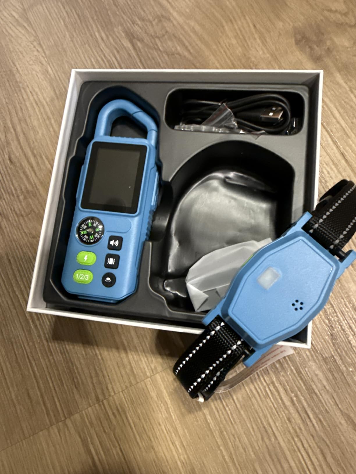 Wireless Dog Fence, 5-in-1 Electric Fence for Dogs | Training Collar, Wireless Leash | Fence Range up to 394 Ft, Training Distance up to 3300 Ft, with Remote Control customer photo 1