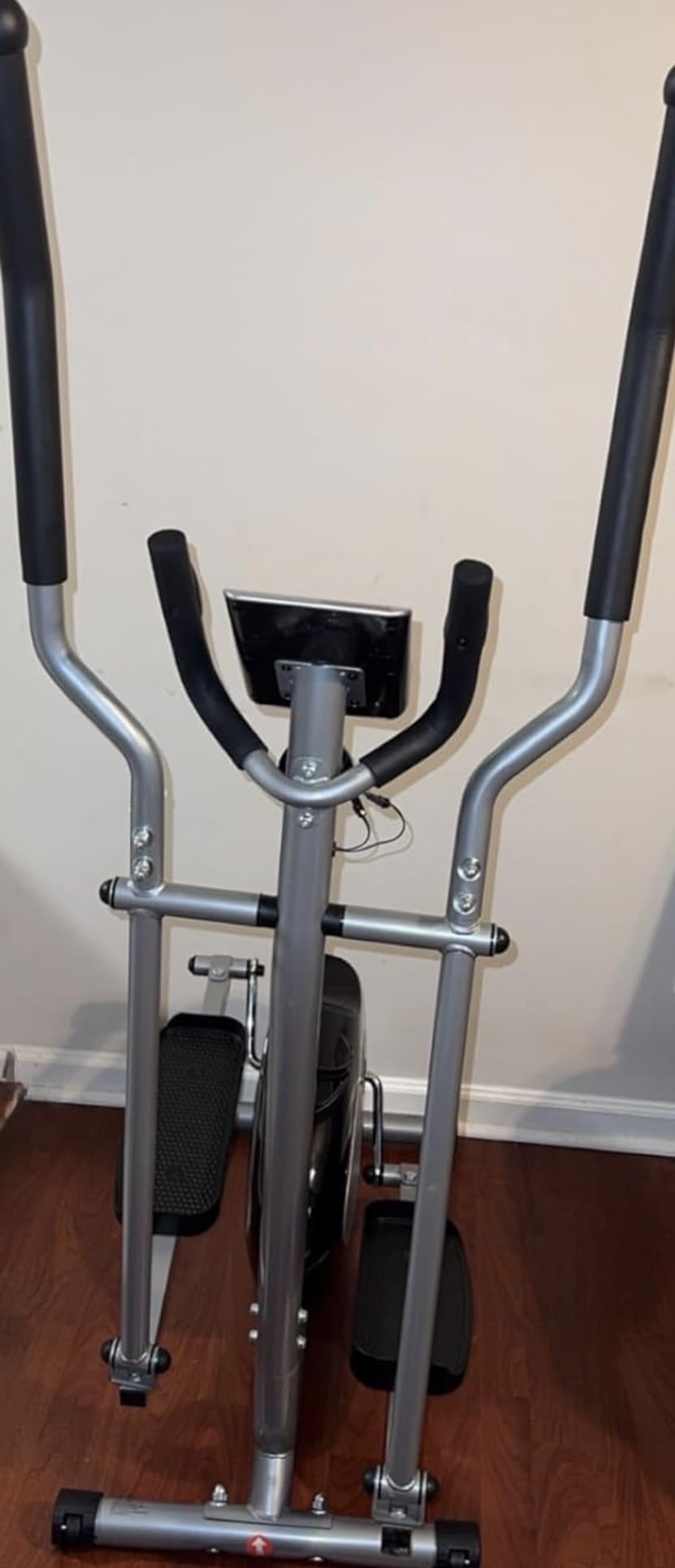 THERUN Elliptical Machine for Home, Hyper-Quiet Elliptical Exercise Machine, Compact Elliptical Trainer w/16 Levels Adjustable Resistance, 13.2LBS Flywheel, Pulse Sensor, LCD Monitor customer photo 2