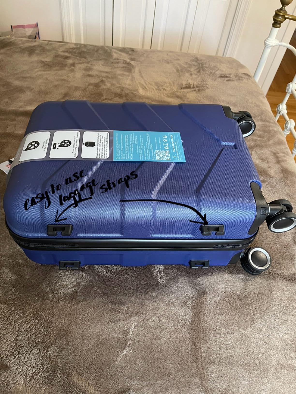 Expandable Luggage Sets 3 Piece, Hardside Suitcase Set with TSA customer photo 2