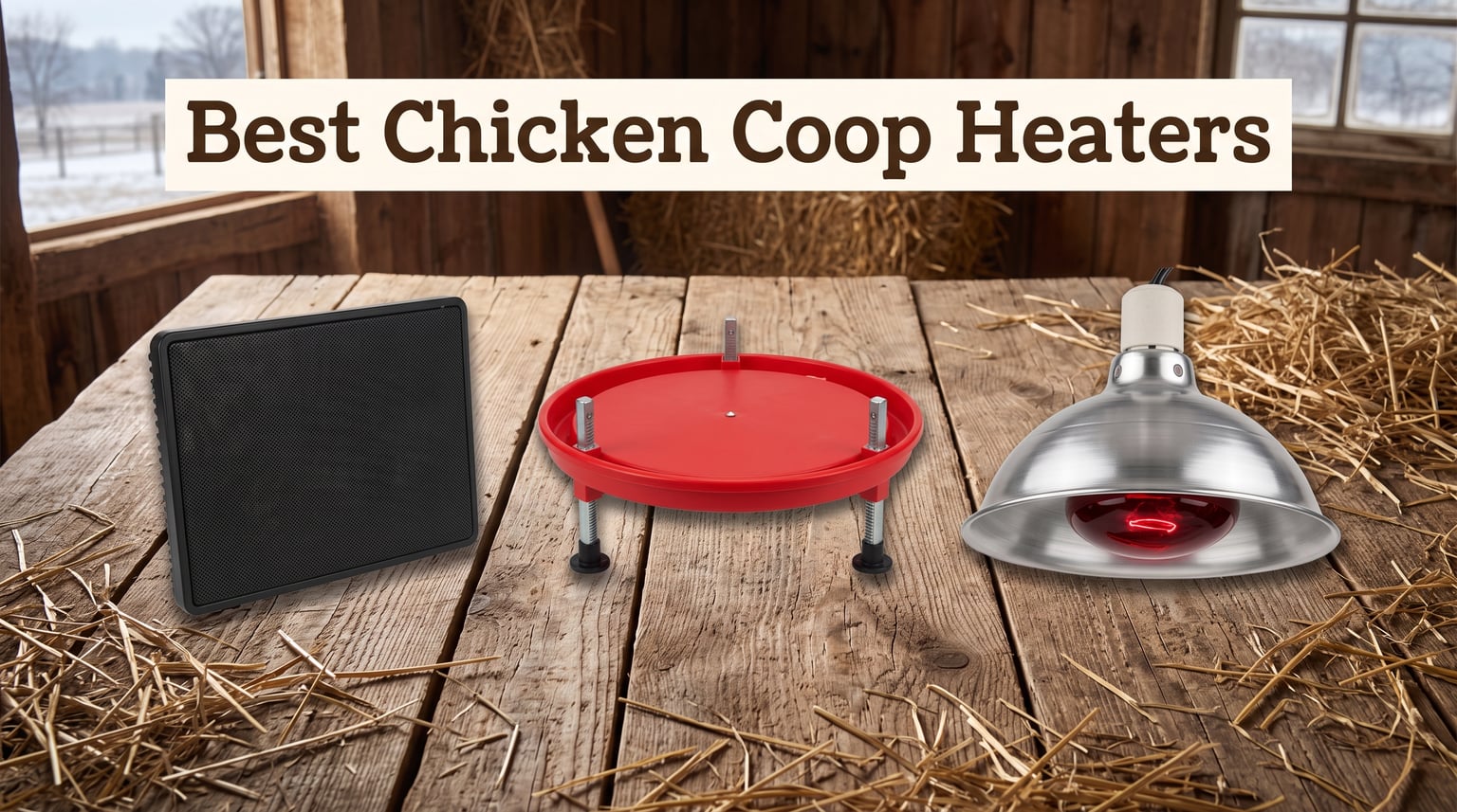best chicken coop heaters