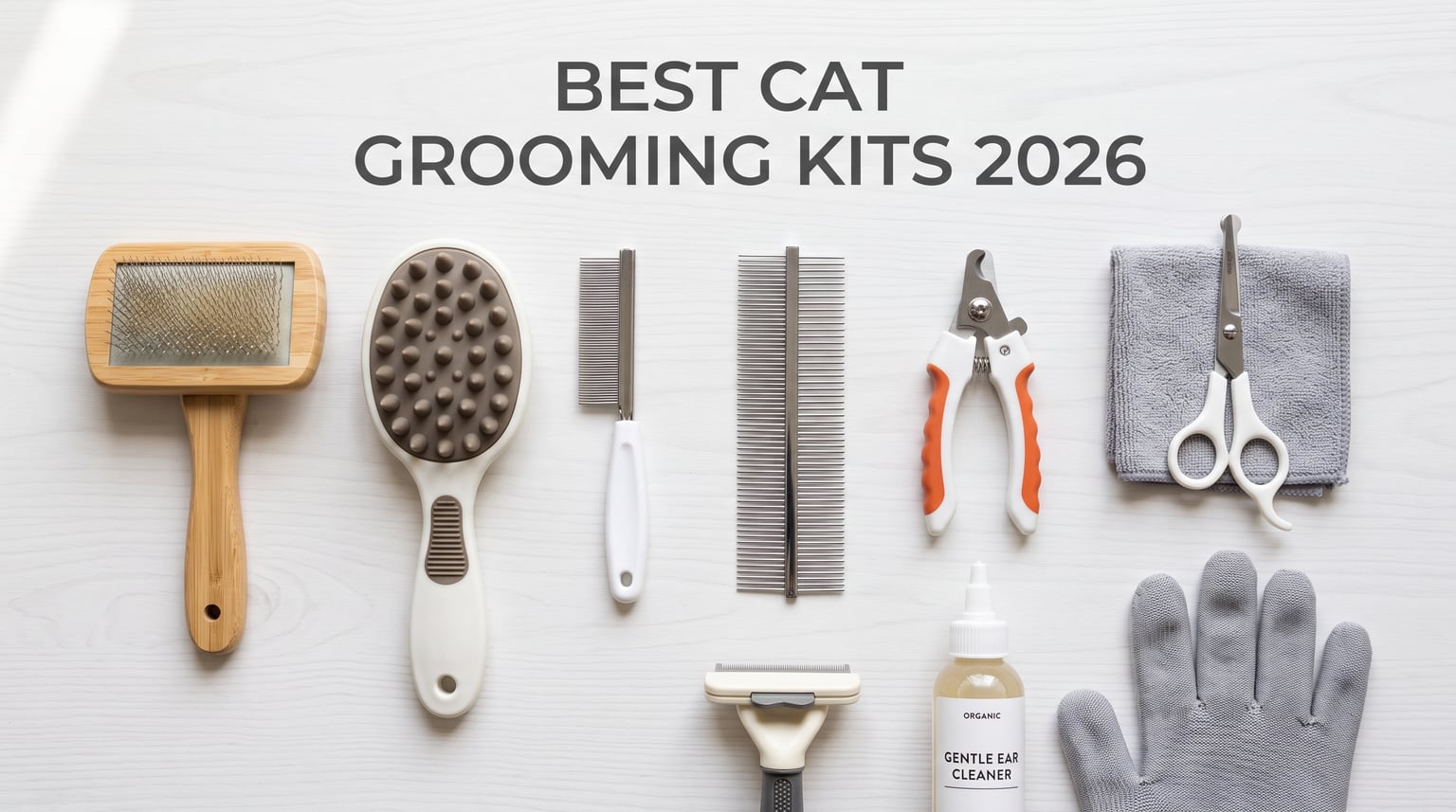 best cat grooming kits