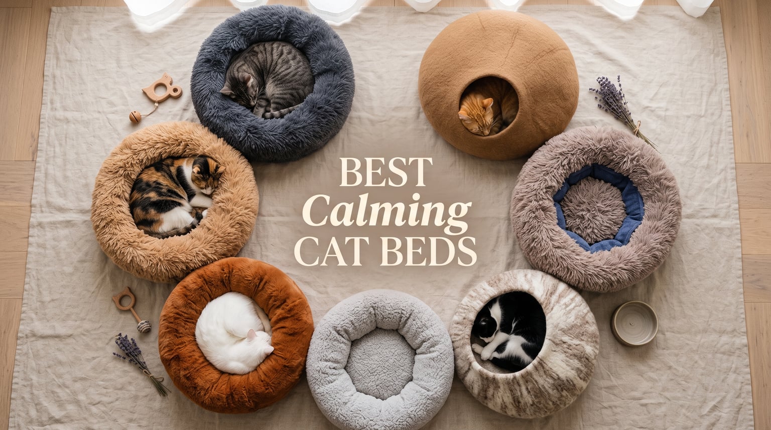best calming cat beds