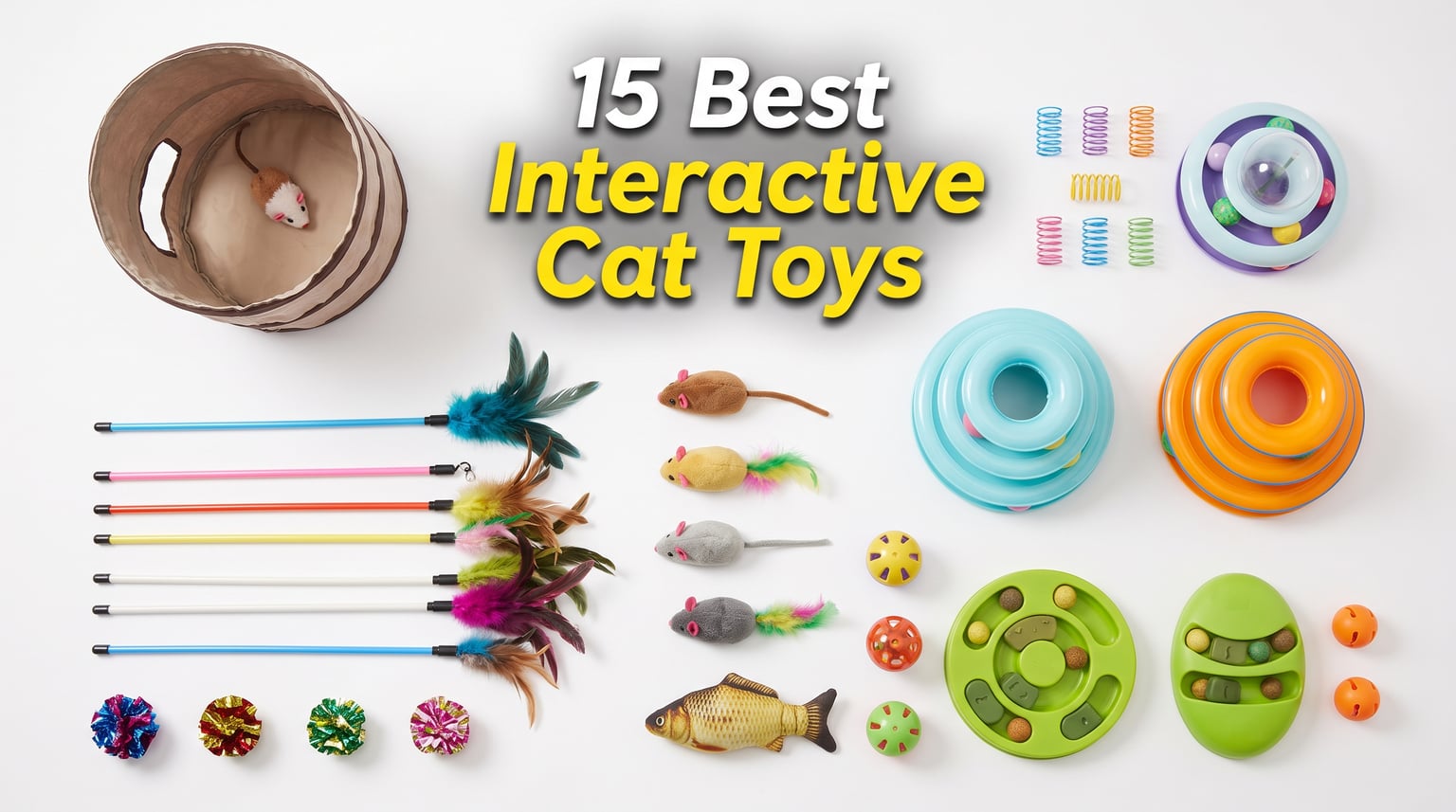 best interactive cat toys