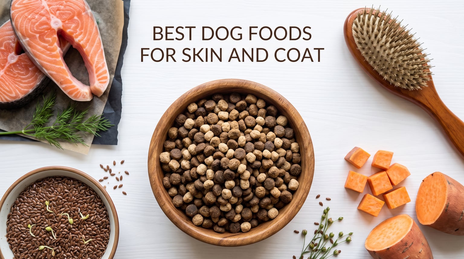 best dog foods for skin and coat