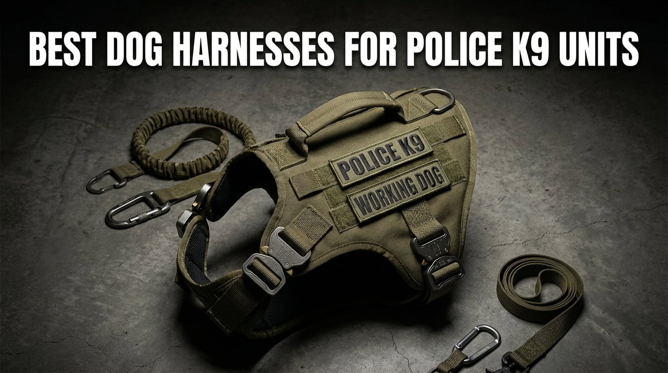 best dog harnesses for police k9 units