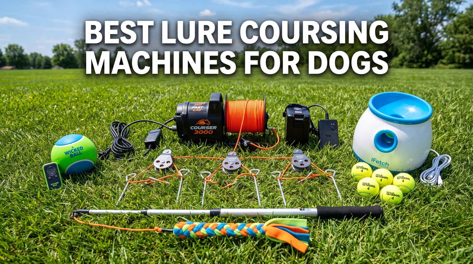 best lure coursing machines for dogs