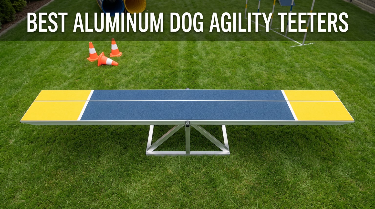 best aluminum dog agility teeters