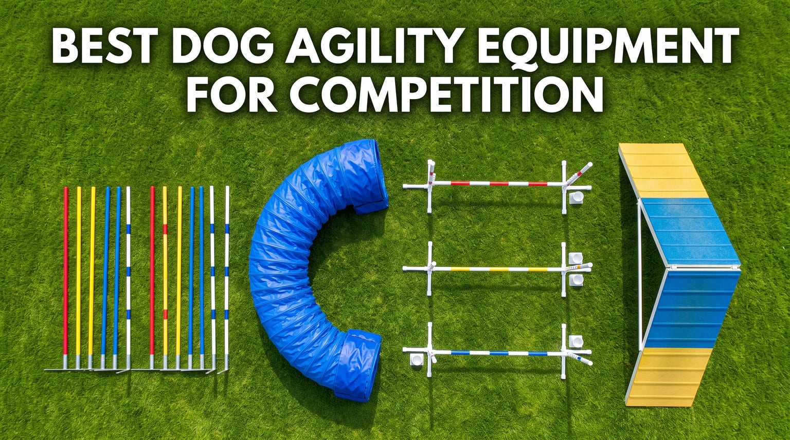 best dog agility equipment for competition