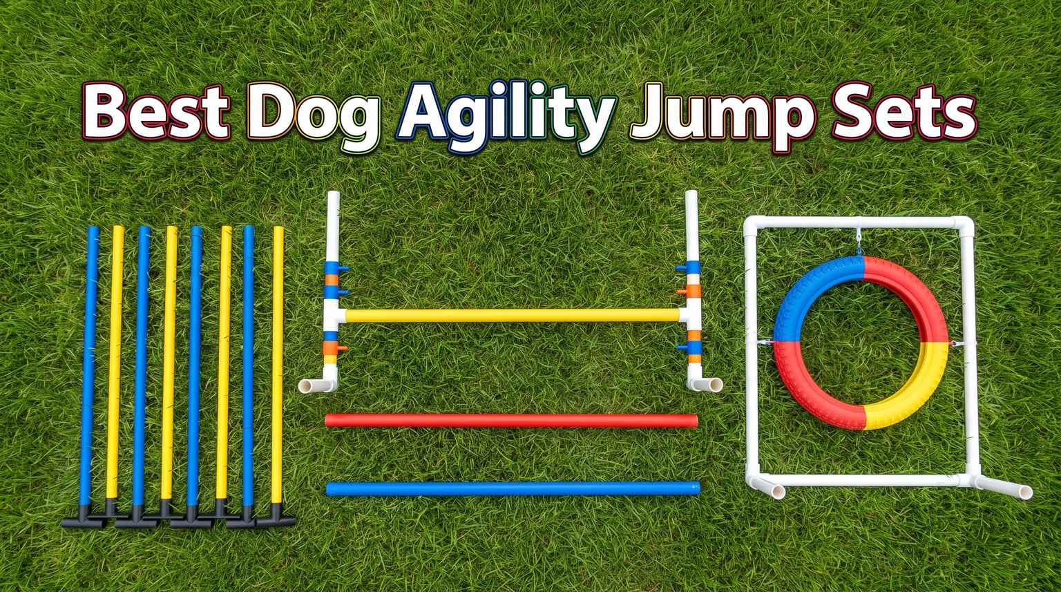 best dog agility jump sets
