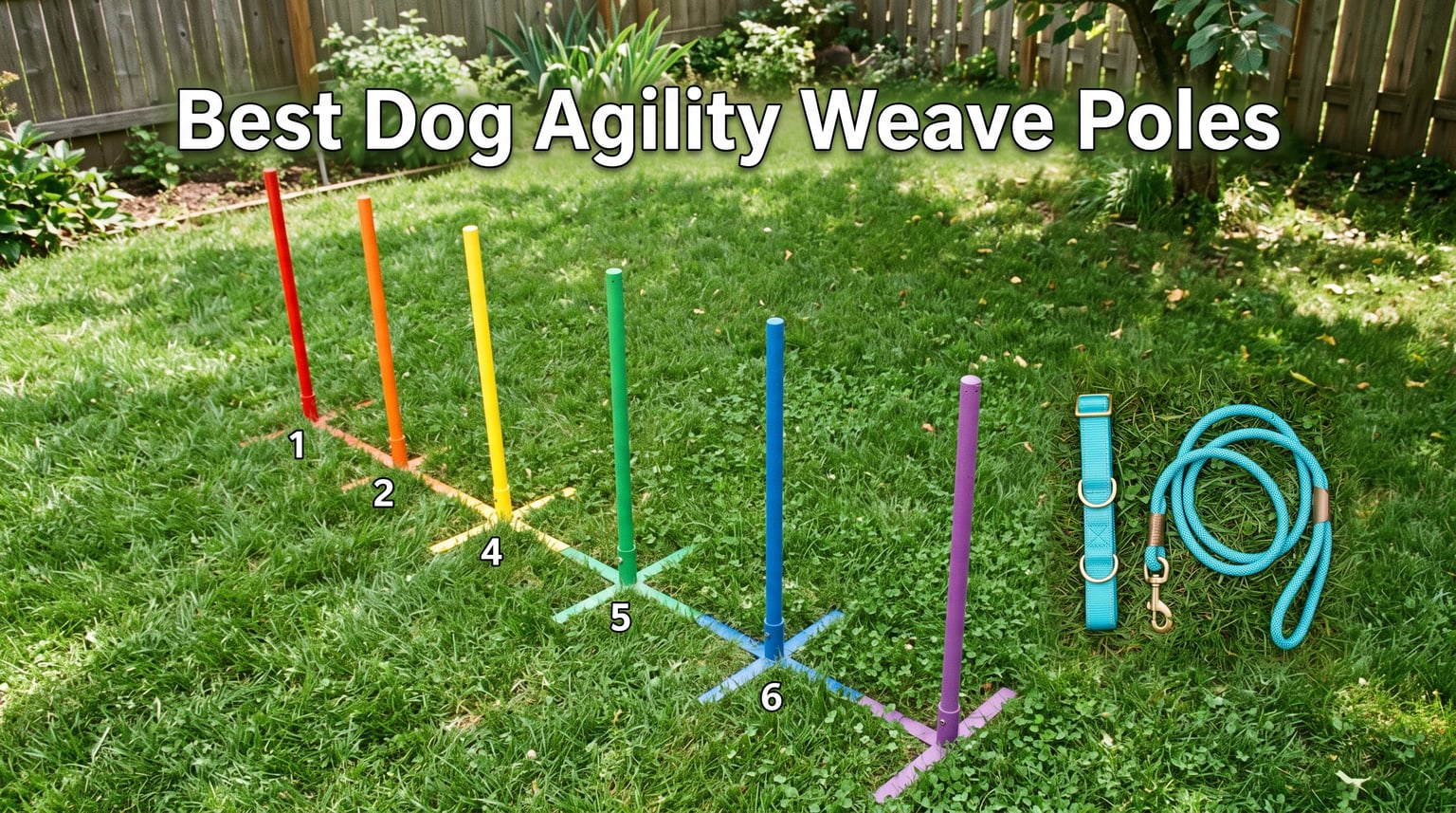 best dog agility weave poles