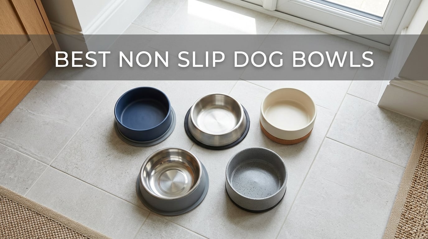 best non slip dog bowls