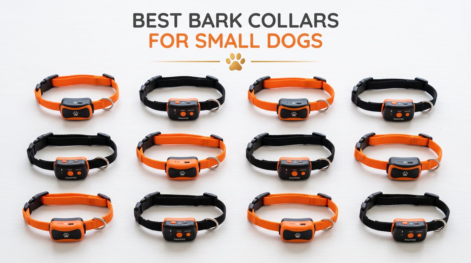best bark collars for small dogs