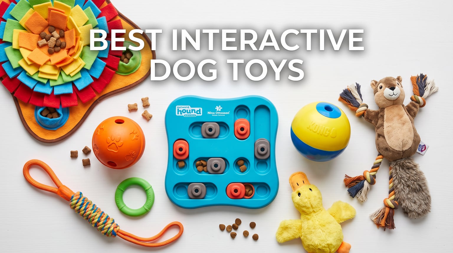 best interactive dog toys