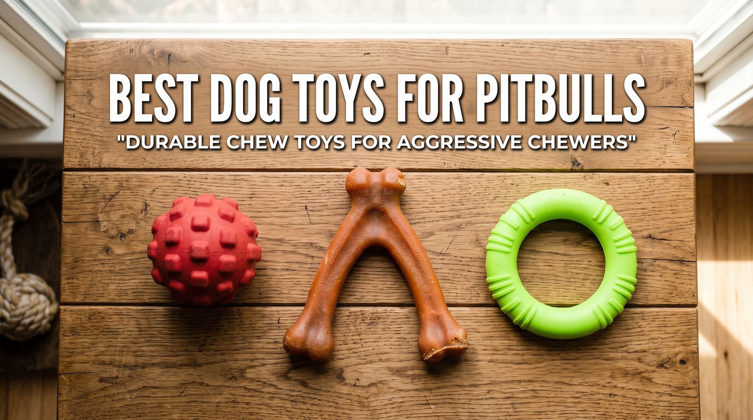 best dog toys for pitbulls