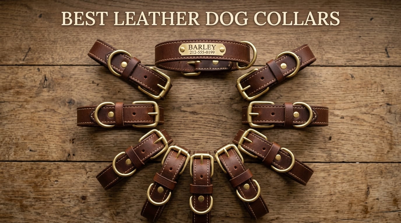 best leather dog collars