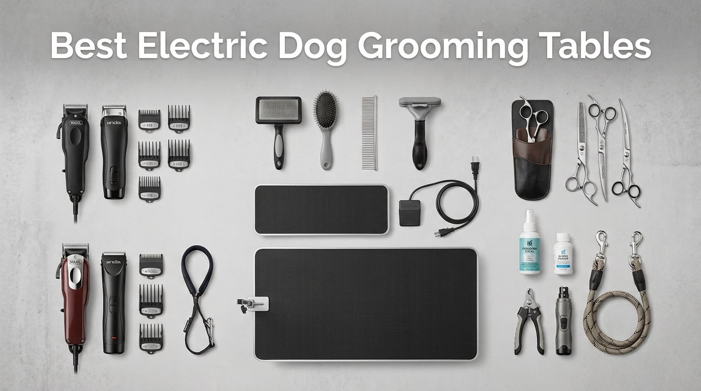 best electric dog grooming tables