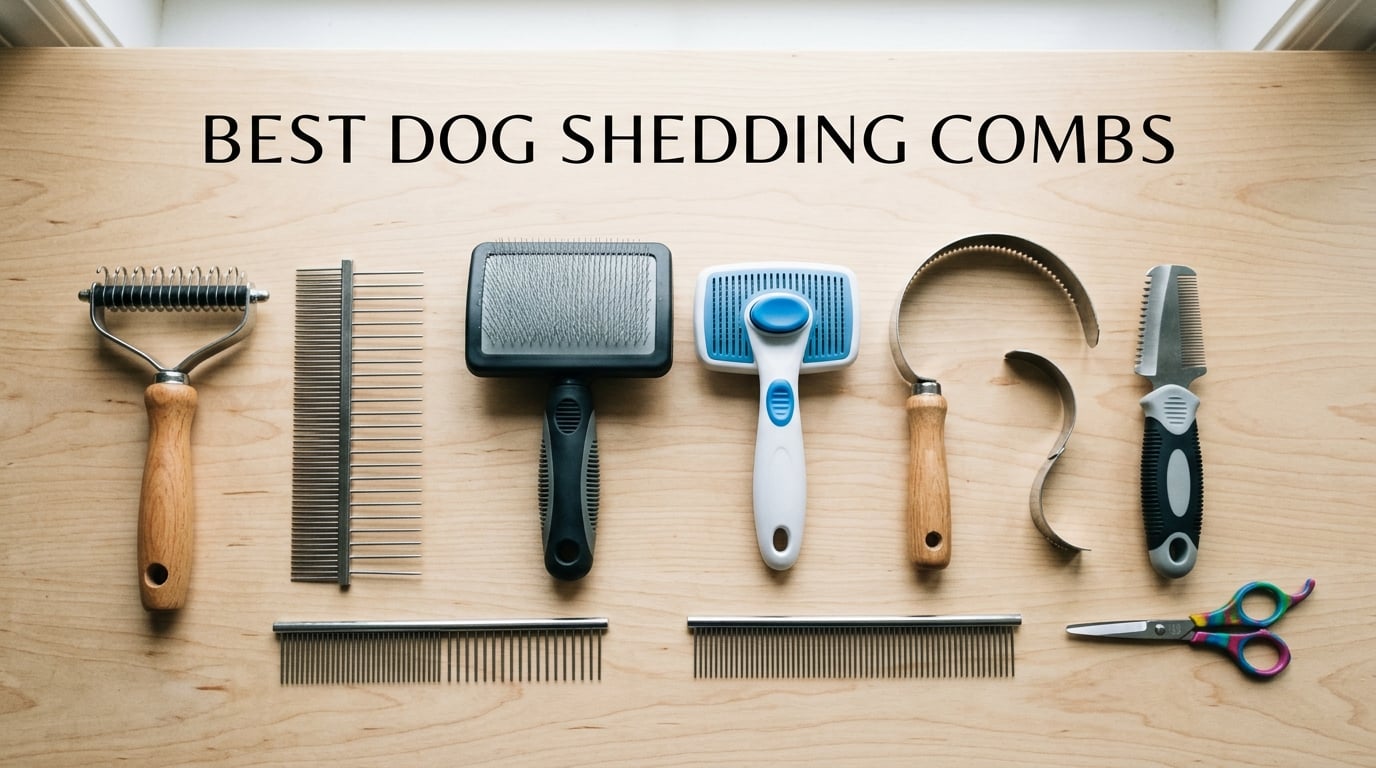 best dog shedding combs
