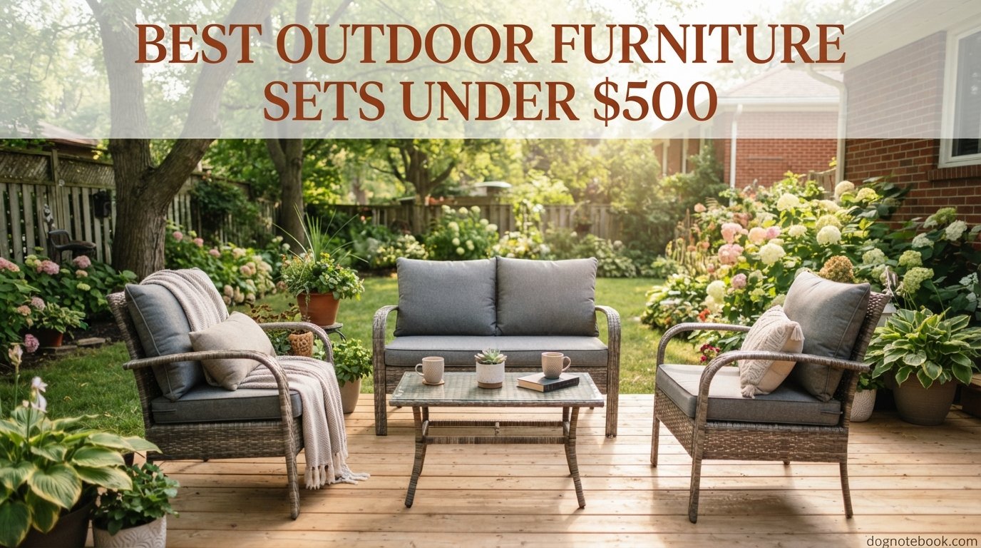best outdoor furniture sets under $500