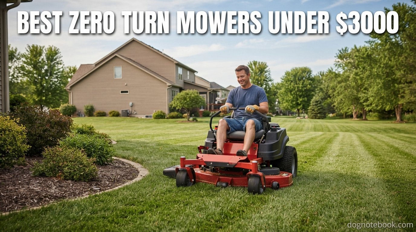 best zero turn mowers under $3000