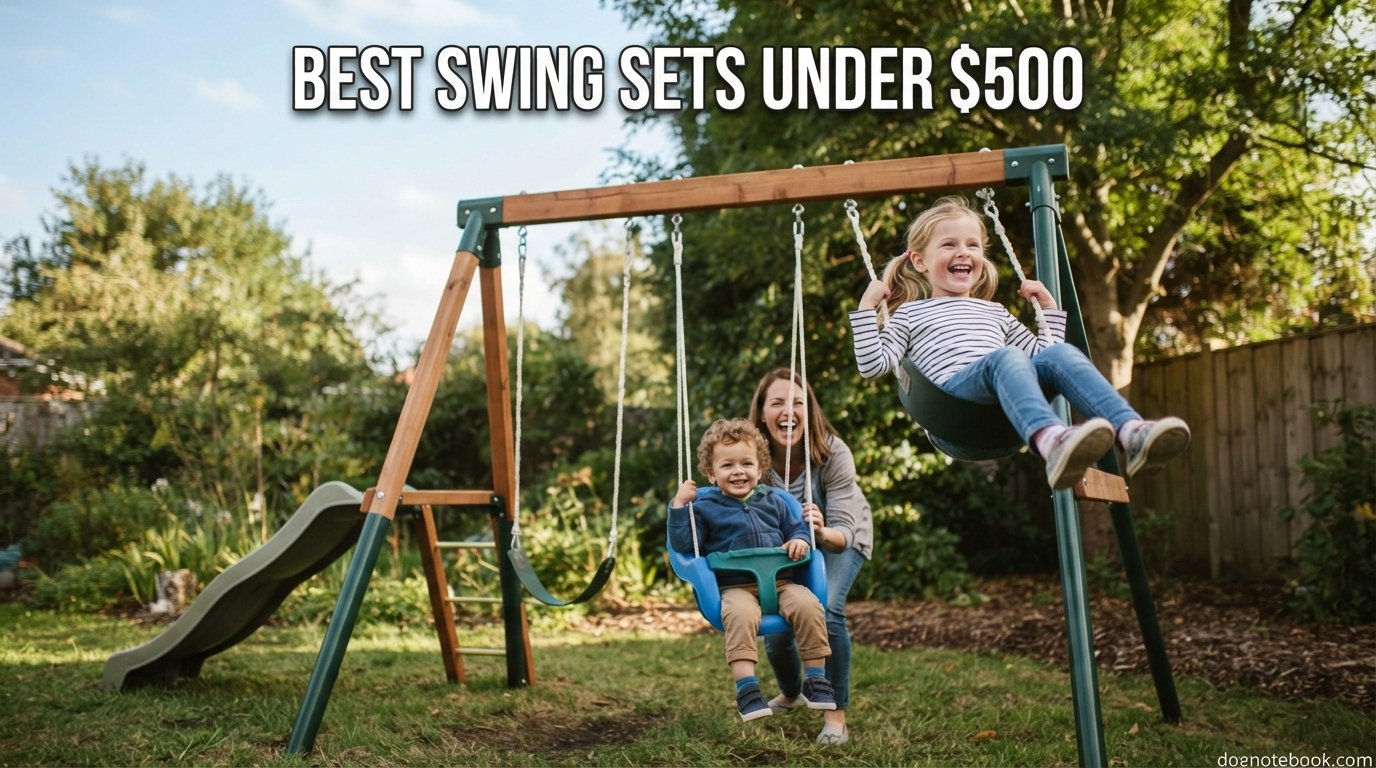 best swing sets under $500