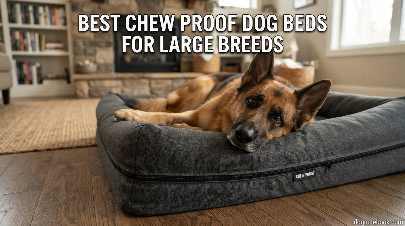 best chew proof dog beds for large breeds