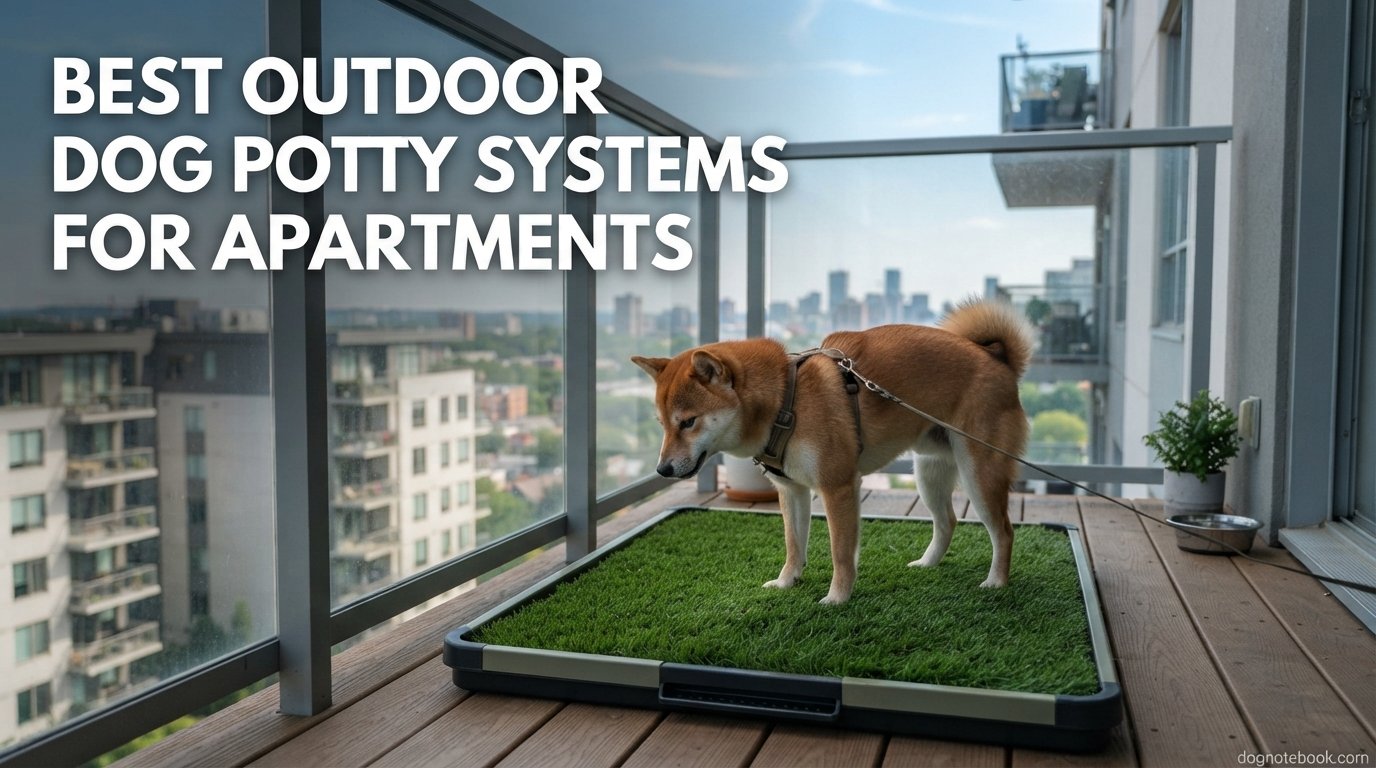 best outdoor dog potty systems for apartments