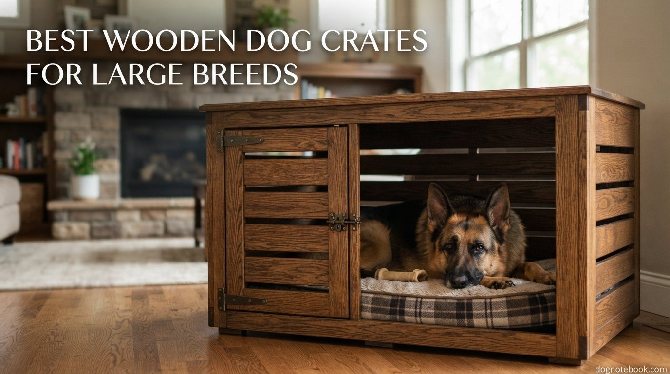 best wooden dog crates for large breeds