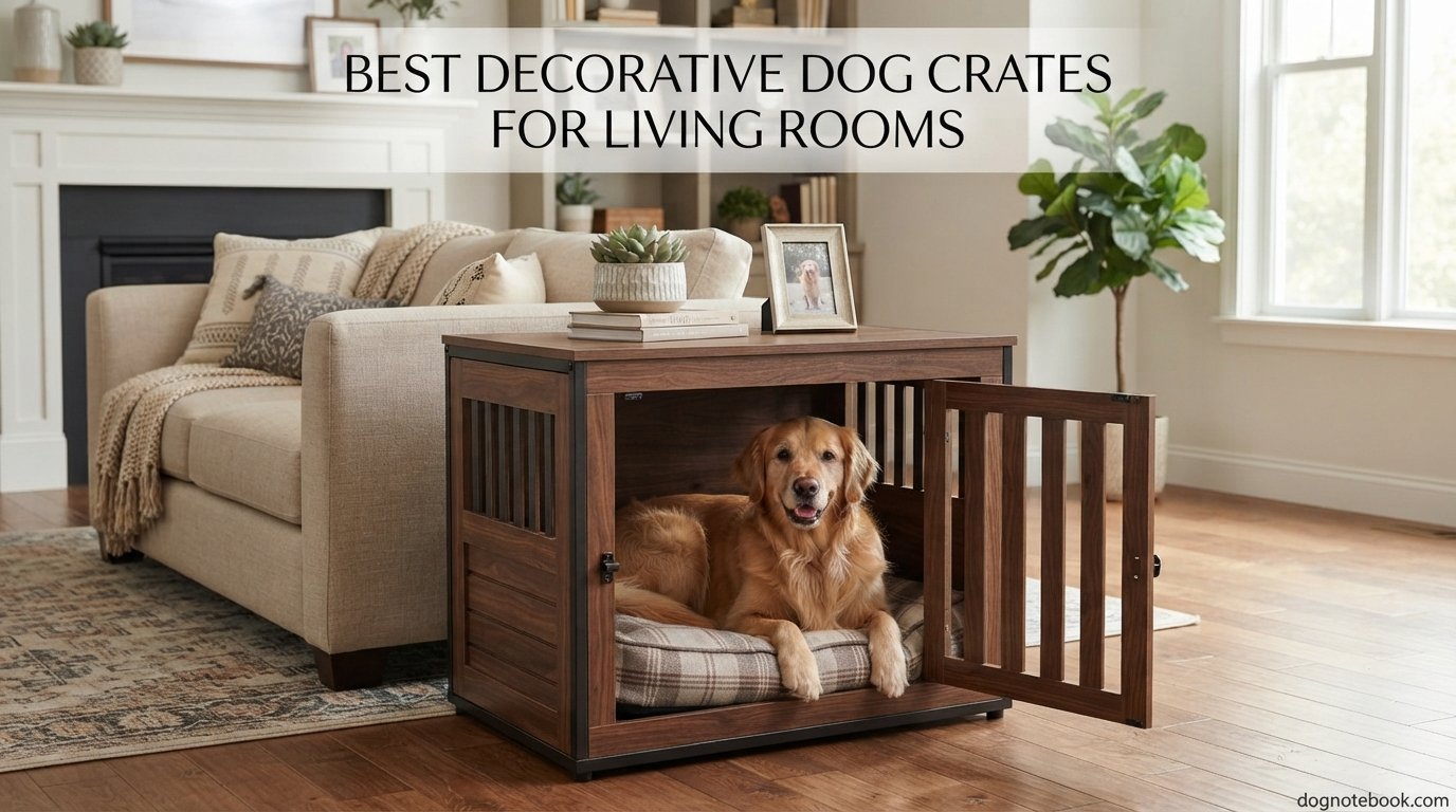 best decorative dog crates for living rooms