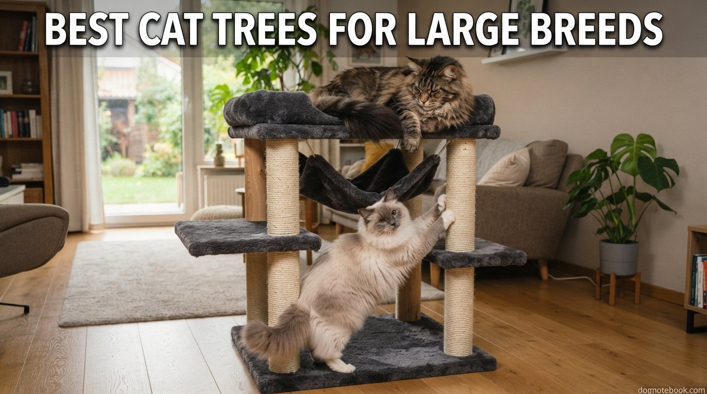 best cat trees for large breeds