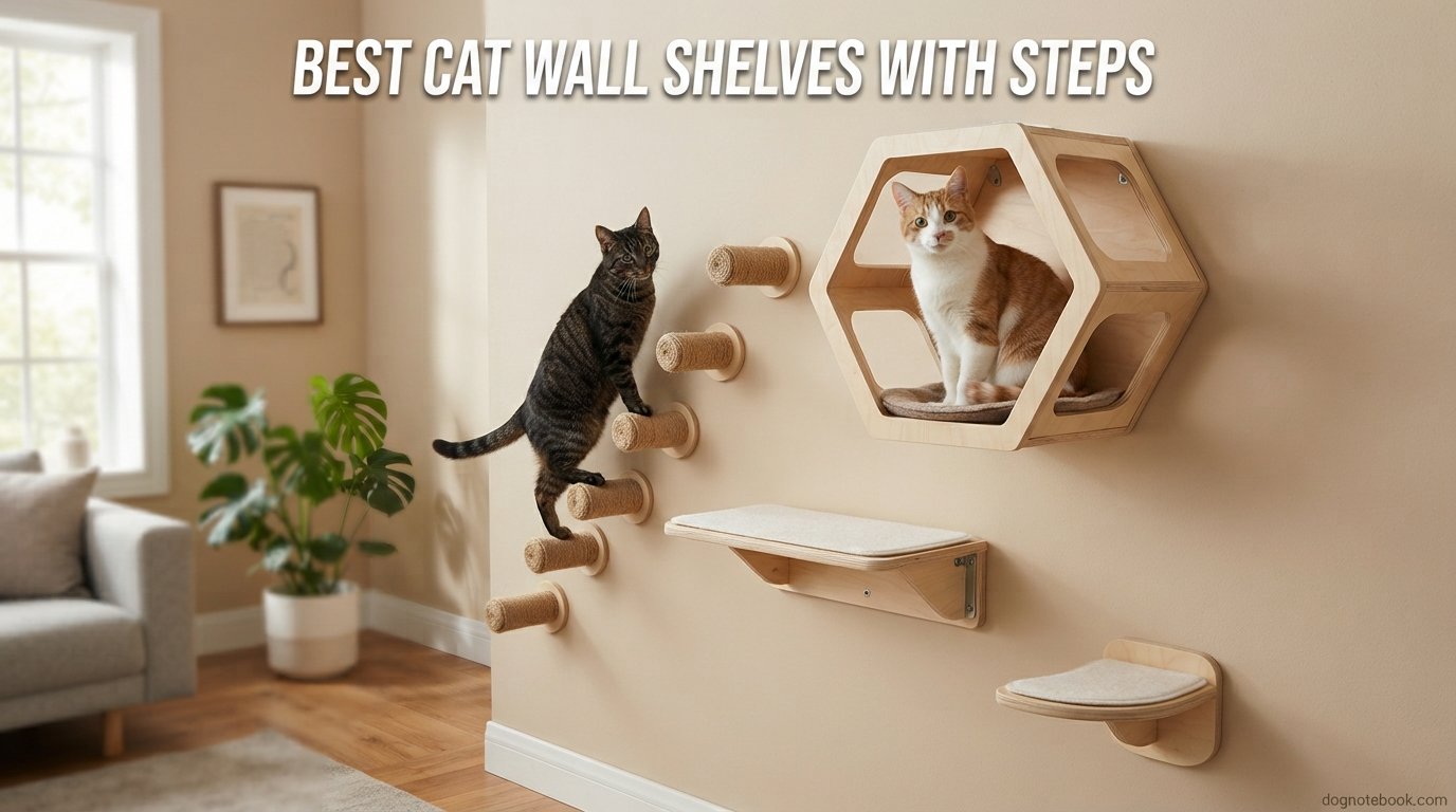best cat wall shelves with steps