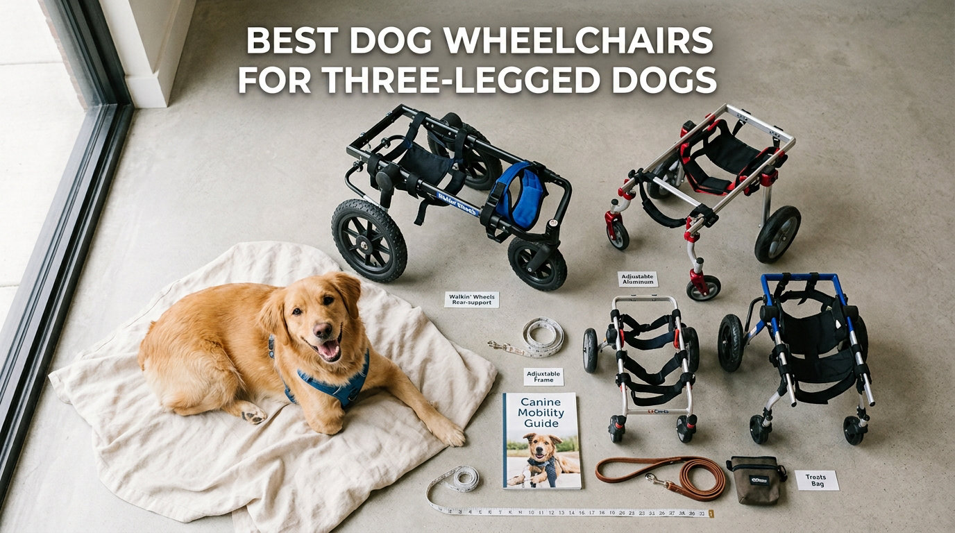 best dog wheelchairs for three legged dogs