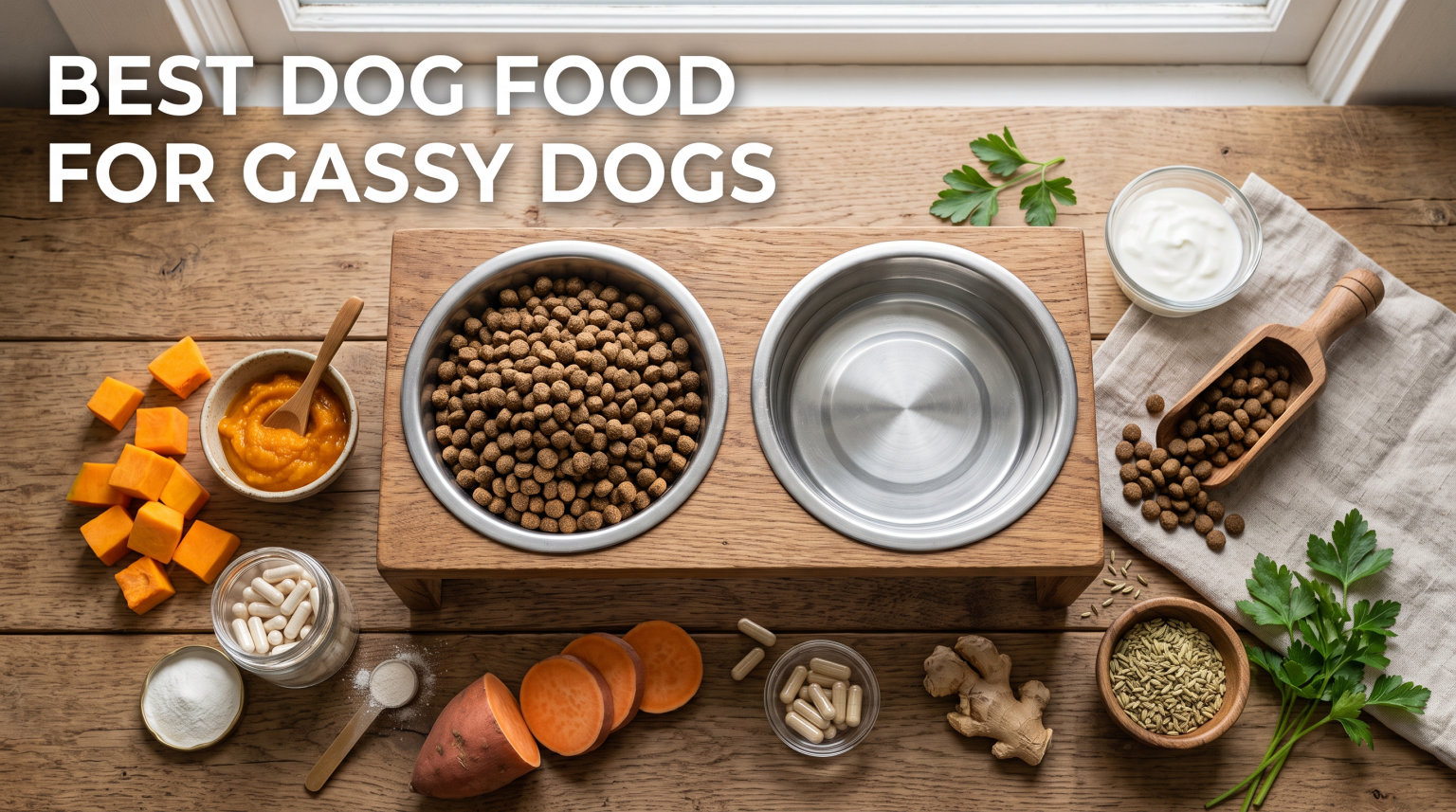best dog food for gassy dogs