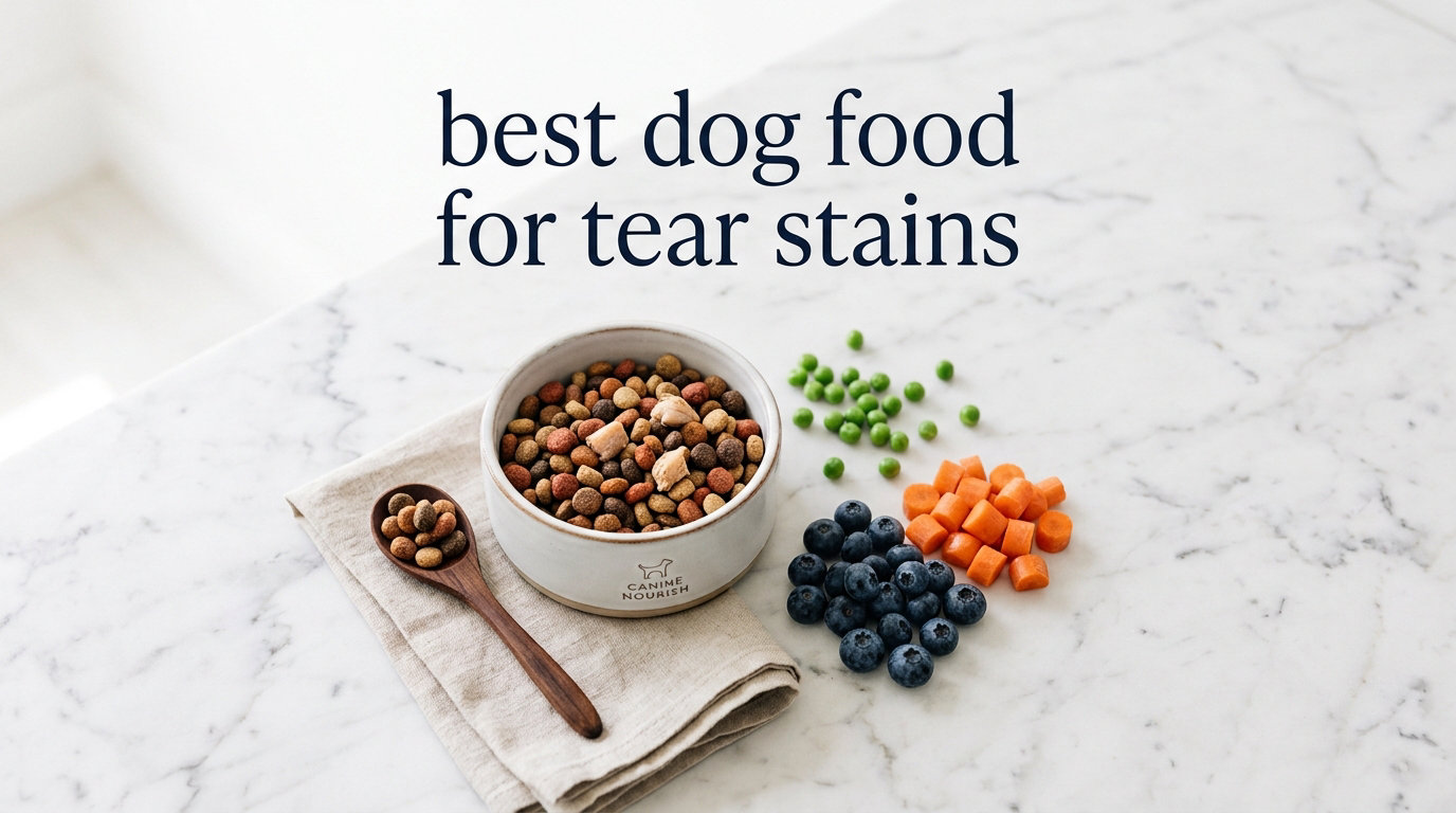best dog food for tear stains