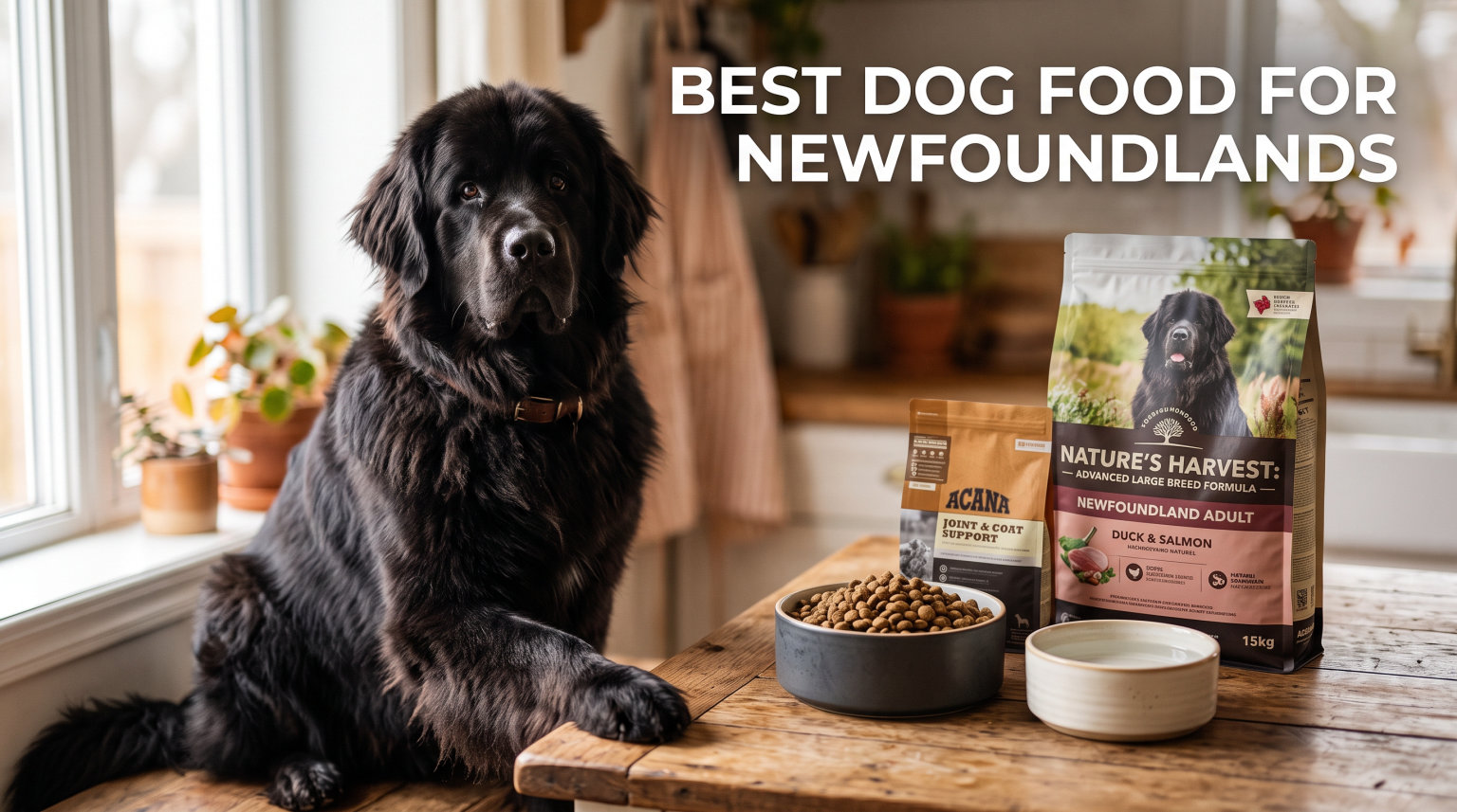 best dog food for newfoundlands