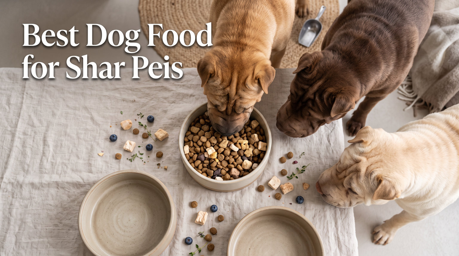 best dog food for shar peis