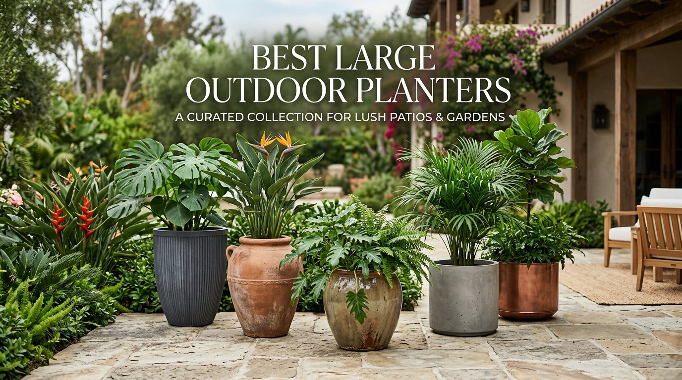 best large outdoor planters
