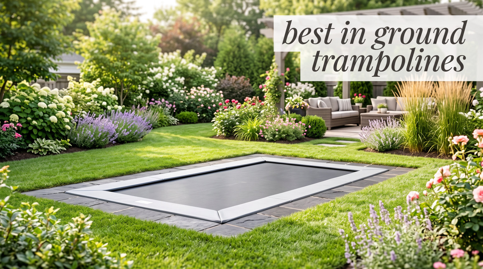 best in ground trampolines