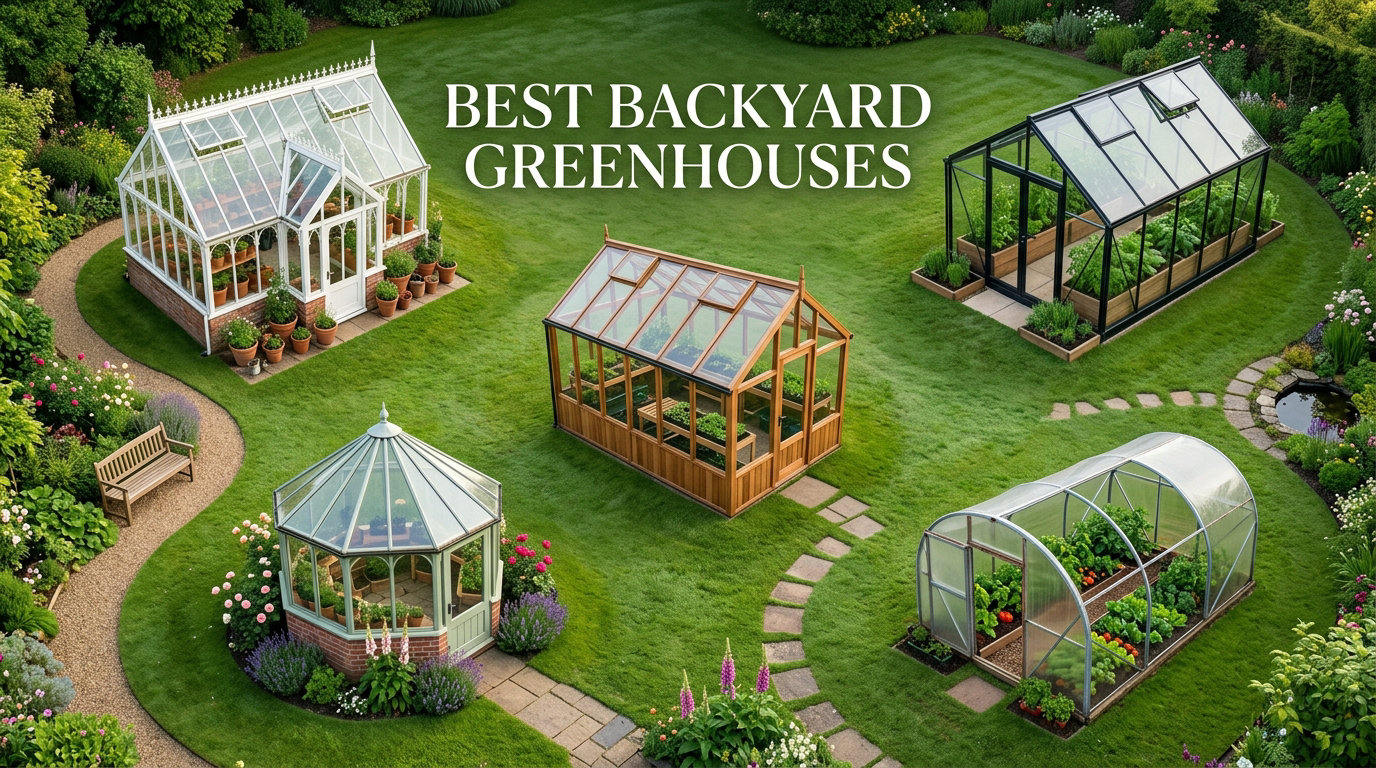 best backyard greenhouses