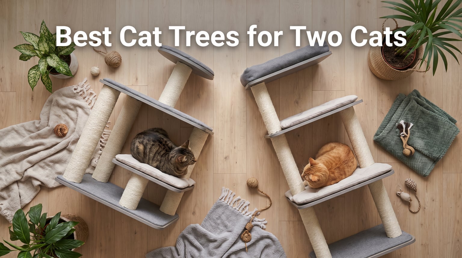 best cat trees for two cats