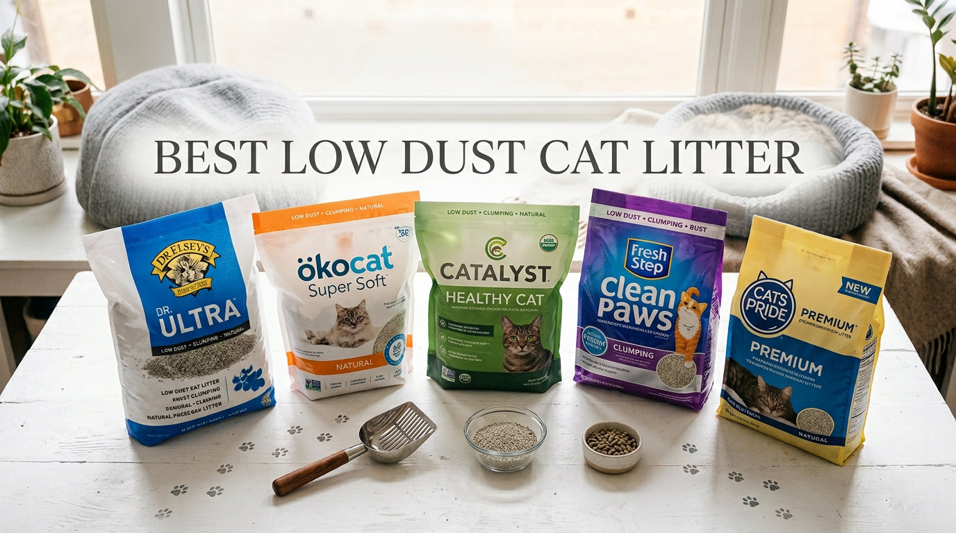 best low dust cat litter
