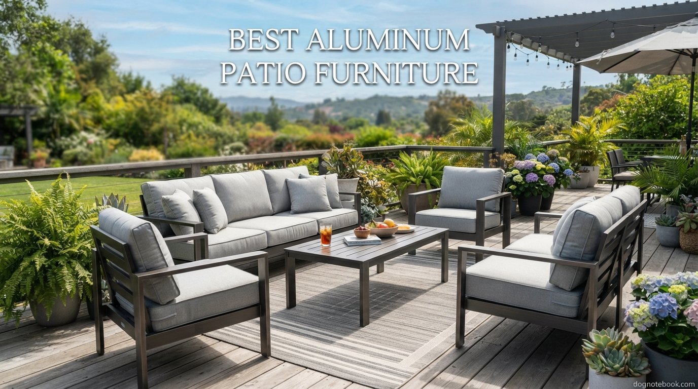 best aluminum patio furniture