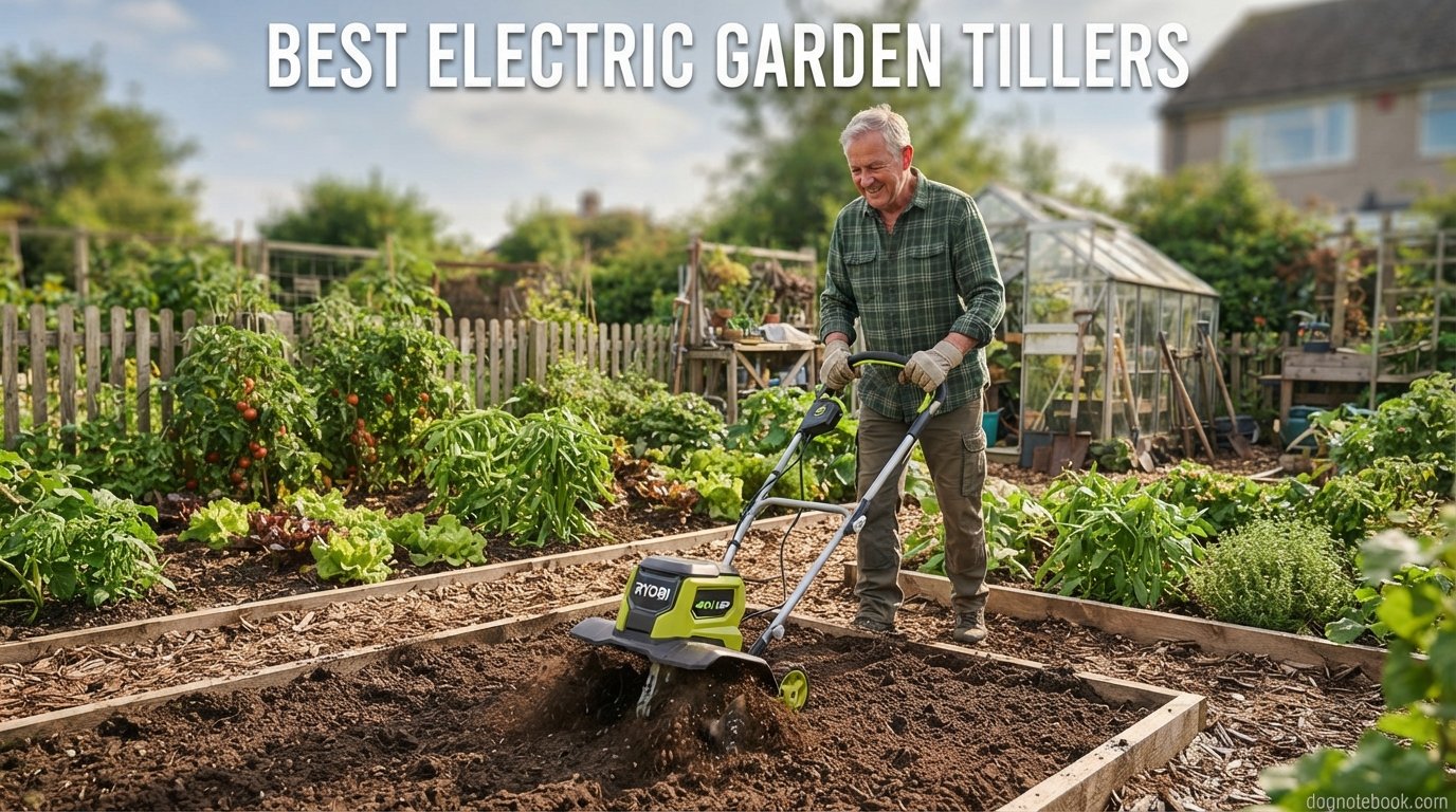 best electric garden tillers