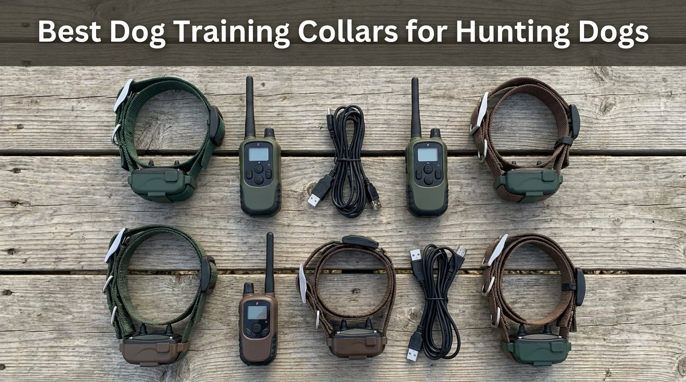 best dog training collars for hunting dogs
