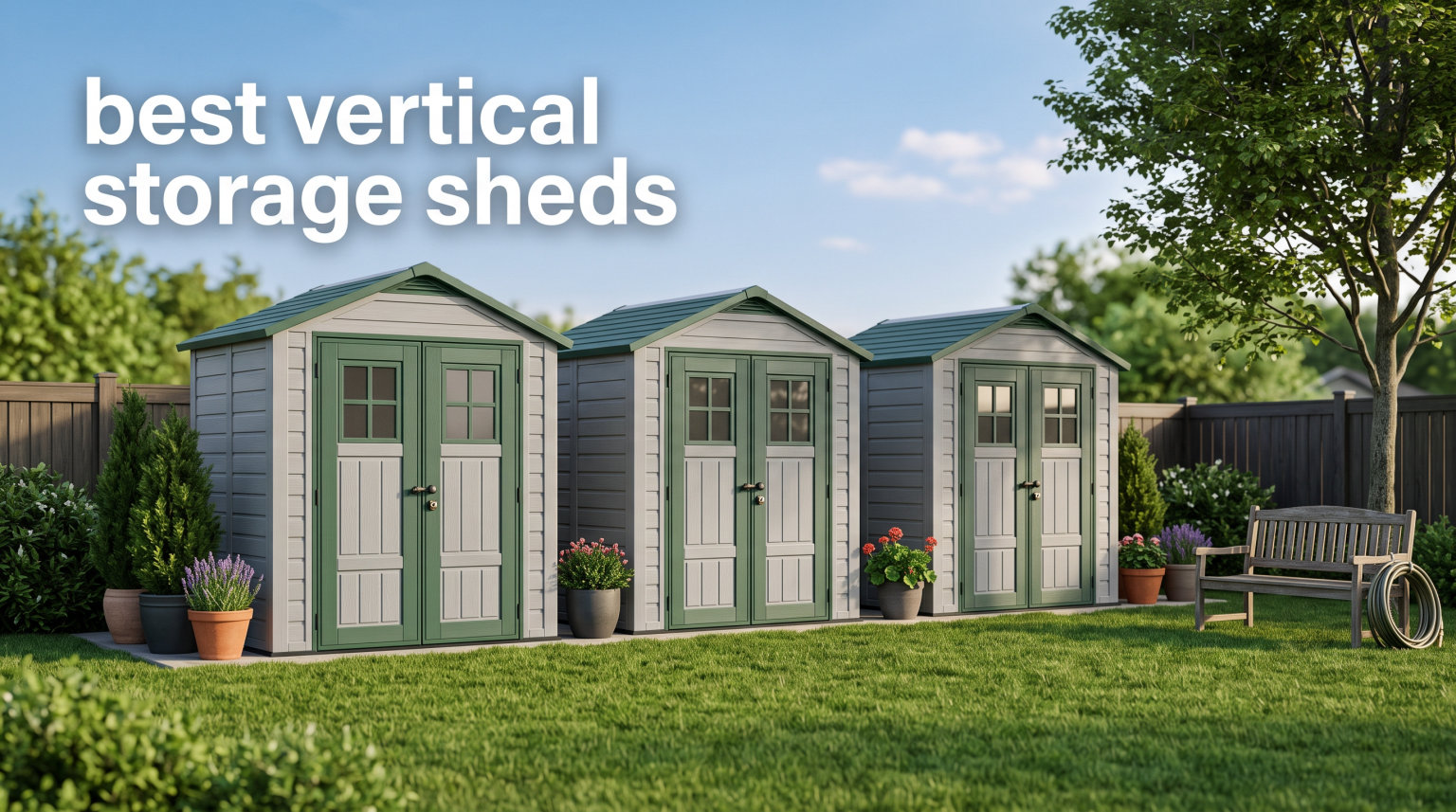 best vertical storage sheds