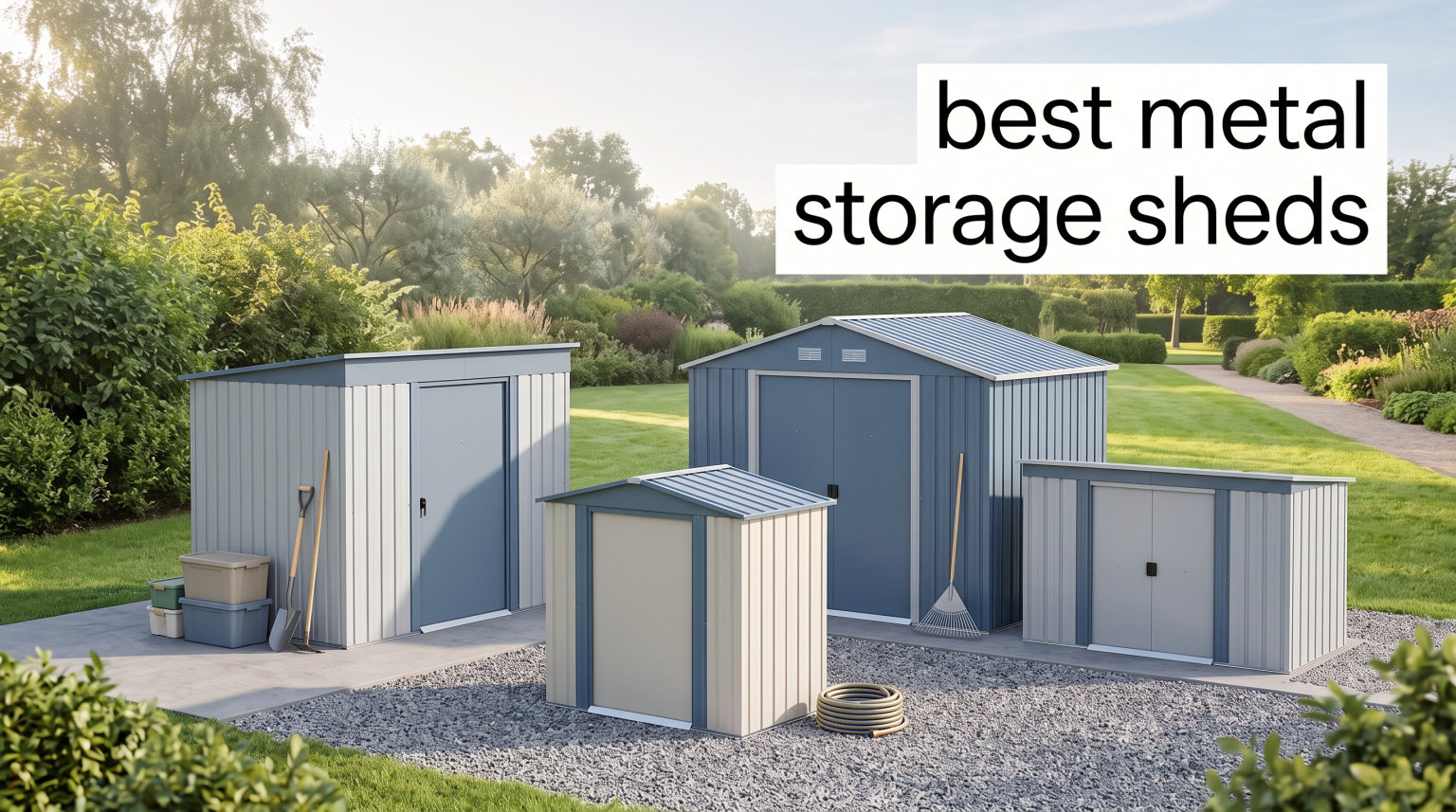 best metal storage sheds