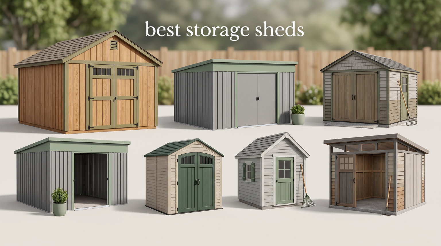 best storage sheds