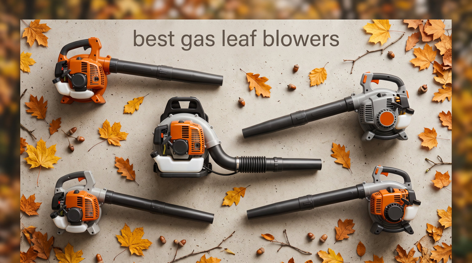 best gas leaf blowers