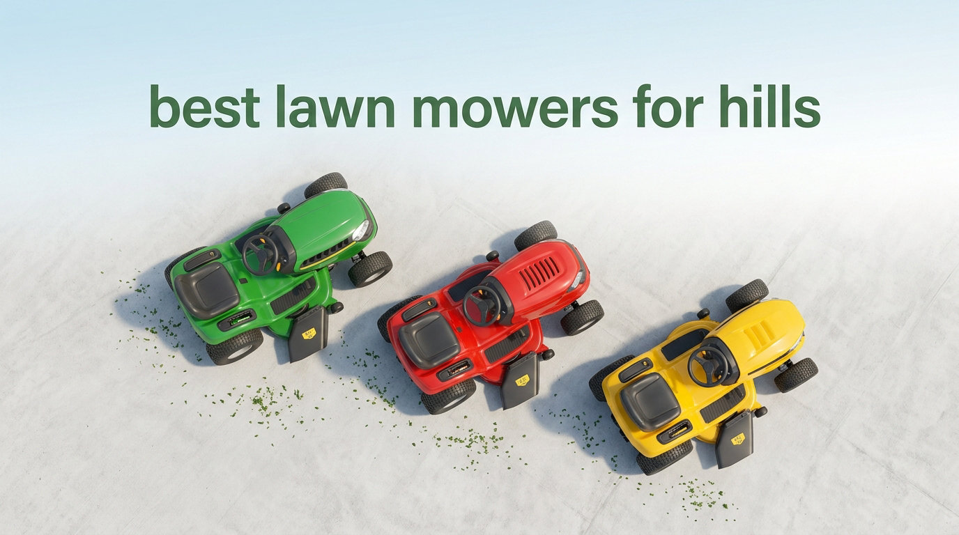 best lawn mowers for hills
