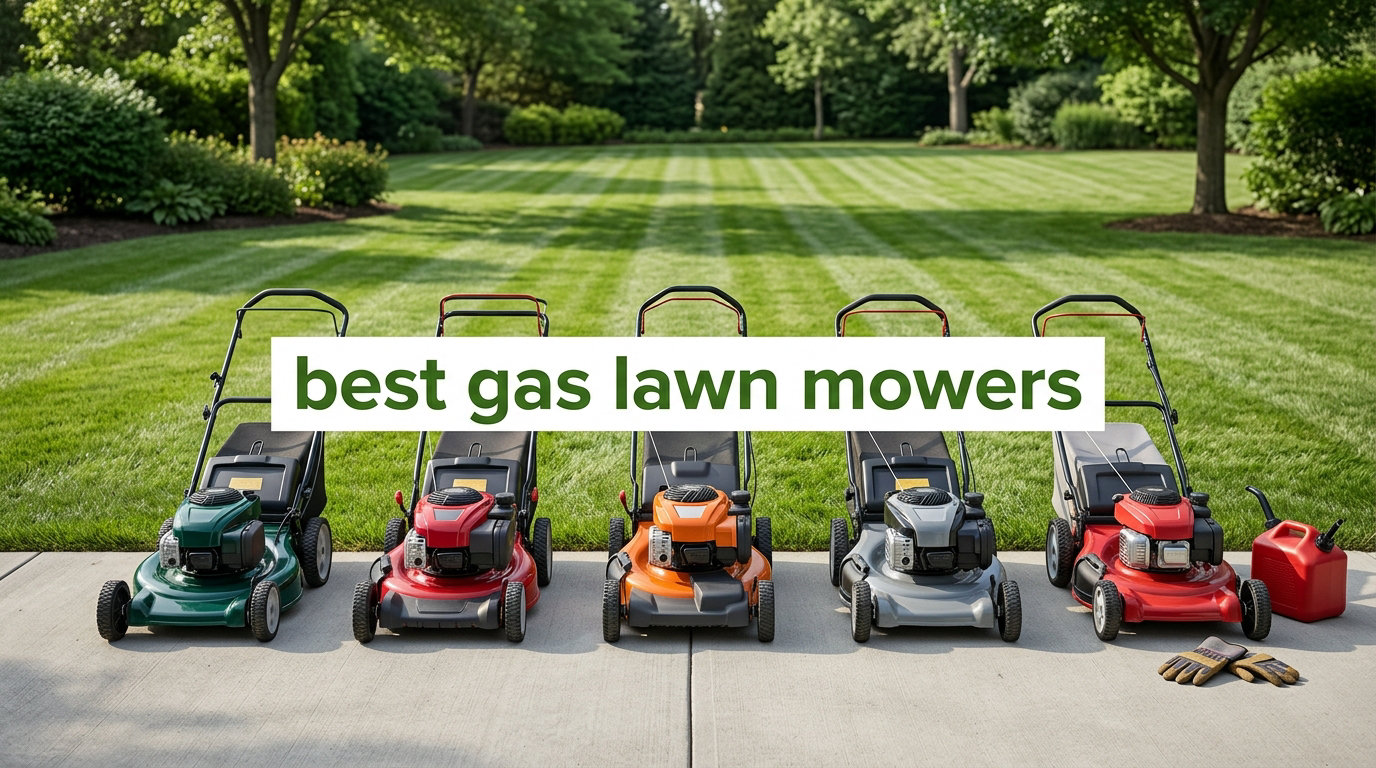best gas lawn mowers